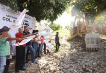 Arranca Angel Torres una calle más en beneficio de las familias de la 6 de Junio