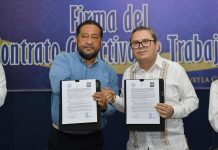 Firman Administración Central de la UNACH y el STAUNACH el Contrato Colectivo de Trabajo 2025