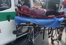 Colectivo irregular provoca fuerte accidente