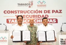 Eduardo Ramírez y Javier May firman Acuerdo de Paz entre Chiapas y Tabasco