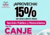 Atención motociclistas y transporte público: ¡Aprovecha el descuento y realiza el Canje de Placas 2025!