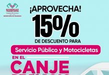 Atención motociclistas y transporte público: ¡Aprovecha el descuento y realiza el Canje de Placas 2025!