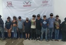 Detienen en flagrancia a 9 presuntos narcomenudistas, en Tapachula