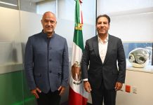 En reunión con titular de la SICT, Eduardo Ramírez destaca beneficios del proyecto “La autopista es nuestra”