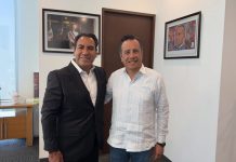 Asiste Eduardo Ramírez a reunión del IMSS Bienestar encabezada por la presidenta Claudia Sheinbaum