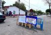 Bloquean calles de Tuxtla nuevamente por desatención de CFE