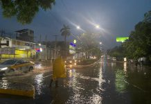Fuertes lluvias dejan diversas afectaciones en Tuxtla