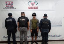 Detienen a persona con motocicleta con reporte de robo en Tuxtla Gutiérrez