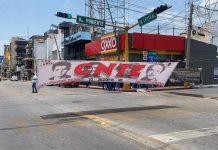 CNTE causa caos vial en el centro de Tuxtla