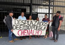 Desplazados piden a las autoridades mejorar las condiciones de su albergue