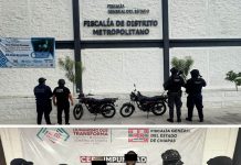 Detienen a venezonalos por portación de arma prohibida en Tuxtla Gutiérrez