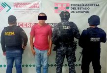 Aseguran a masculino por probable corrupción de menores y personas incapaces en Villa Corzo