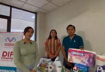 Instala DIF Chiapas Centro de Acopio