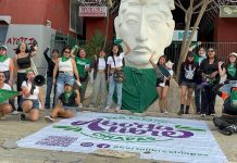 Colectivas marchan en Tuxtla por un aborto seguro y accesible