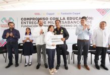 Con apoyo de Fundación Coppel, Eduardo Ramírez impulsa espacios dignos para estudiantes