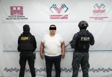 En coordinación con los Ejércitos de México y Guatemala, PNC, FGE y SSP detienen a presunto líder criminal