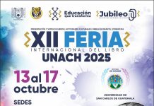 Anuncian XII Feria Internacional del Libro UNACH 2025 en Chiapas; talleres y exposiciones
