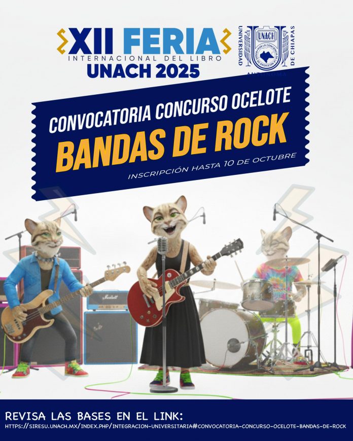 4 OCTUBRE BANDAS DE ROCK