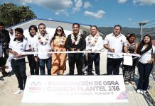 Eduardo Ramírez entrega obras en el Cobach 236 y reafirma su compromiso con la educación