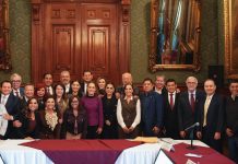 Eduardo Ramírez participa en reunión encabezada por la presidenta Claudia Sheinbaum
