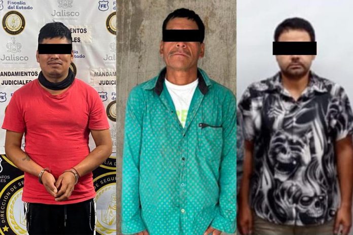 Feminicidas detinidos