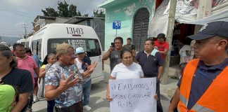 Vecinos exigen a la SMyT que deje operar a la ruta 131