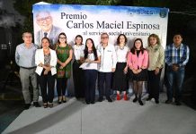 Entregan en la Benemérita UNACH el Premio “Carlos Maciel Espinosa”