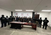 Detienen a 12 personas integrantes del CJNG en Chiapas