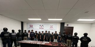 Detienen a 12 personas integrantes del CJNG en Chiapas