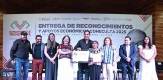 Eduardo Ramírez encabeza entrega de reconocimientos y apoyos económicos Coneculta 2025