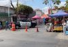 Intenso tráfico en el centro de Tuxtla Gutiérrez por instalación de la Feria de Guadalupe