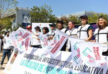 Gobernador Eduardo Ramírez Aguilar da banderazo a la construcción de infraestructura de la Unach