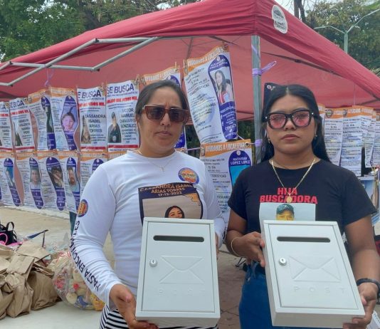 Madres Buscadoras de Chiapas colocarán buzones en iglesias de Tuxtla para recibir datos anónimos sobre desaparecidos