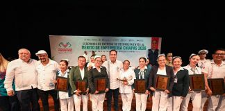 Eduardo Ramírez Aguilar reconoce al personal de enfermería e instala el Comité Estatal de Partería