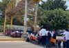 Alumnos de la Normal de Estado bloquean Calzada Sumidero en Tuxtla Gutiérrez