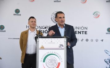 Melgar con Luis Donaldo Colosio y Clemente Castañeda de MC impulsan iniciativa para evitar que Morena use los apoyos sociales a su conveniencia