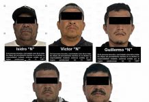 FGR lleva a proceso a cinco personas detenidas junto con una tonelada y media de clorhidrato de cocaína