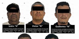 FGR lleva a proceso a cinco personas detenidas junto con una tonelada y media de clorhidrato de cocaína