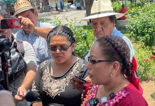 Mujeres de Cintalapa piden seguridad ante amenaza de desalojo en la zona de Chimalapas