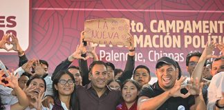 Eduardo Ramírez participa en clausura del 4º Campamento Nacional de Formación Política para Jóvenes de Morena