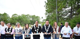 Eduardo Ramírez fortalece infraestructura educativa, carretera e hídrica en Pantepec y Jitotol