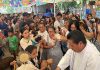 San Roque reúne a fieles que llevan a sus mascotas a recibir la bendición