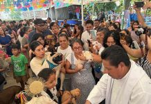 San Roque reúne a fieles que llevan a sus mascotas a recibir la bendición