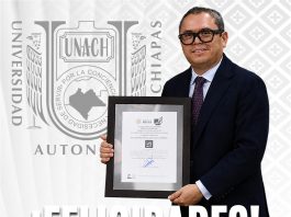 Gobierno de Chiapas reconoce a la Unach por obtener autorización para utilizar el distintivo “Hecho en México”