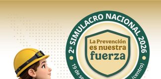 Chiapas se prepara para el Segundo Simulacro Nacional 2026
