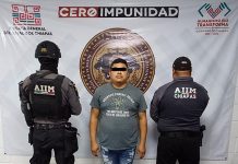 Aprehenden a presunto responsable de homicidio calificado