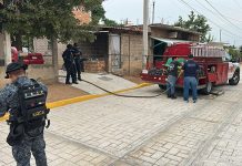 Corto circuito moviliza a cuerpos de emergencia en el barrio Lindavista en Cintalapa