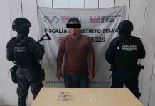 En Tila, cae presunto distribuidor de narcóticos
