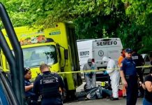 Muere motociclista tras estamparse contra camión repartidor de agua en Cerro Hueco, Tuxtla Gutiérrez