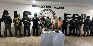 FGR lleva a proceso a cuatro personas detenidas por portación de armas, cargadores y cartuchos